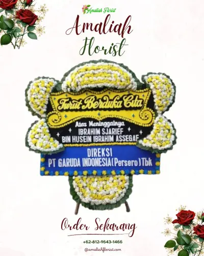 Papan Bunga Duka di Harjosari I